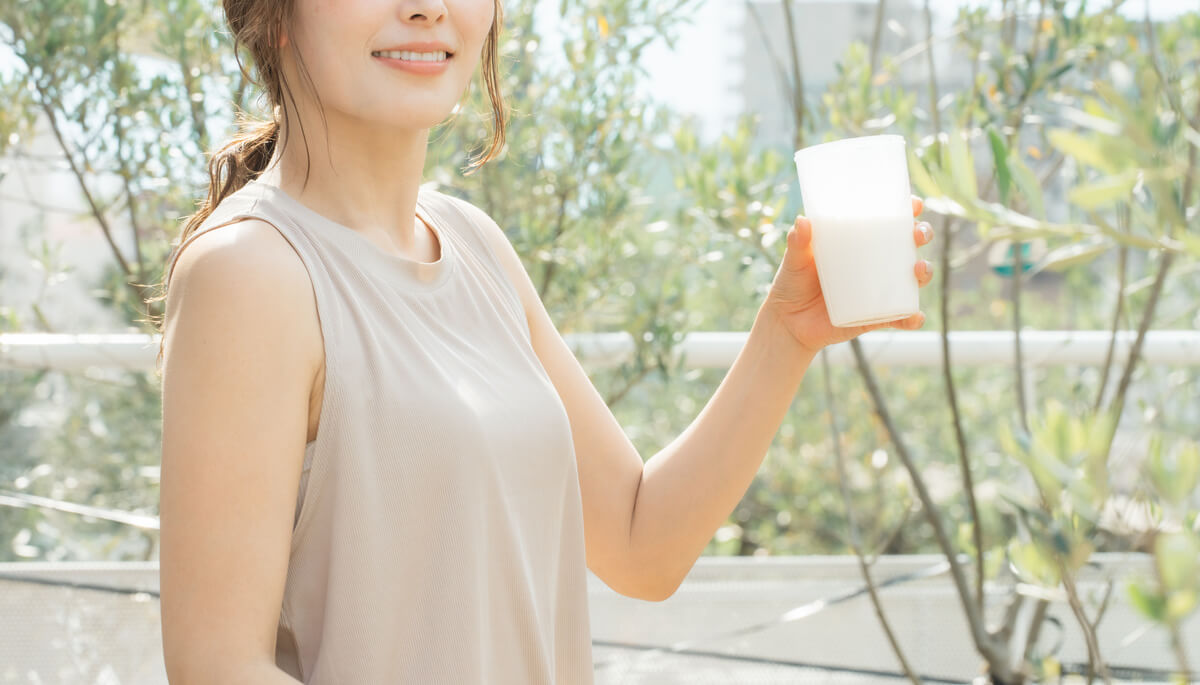 髪の毛に有効な豆乳の摂取タイミング