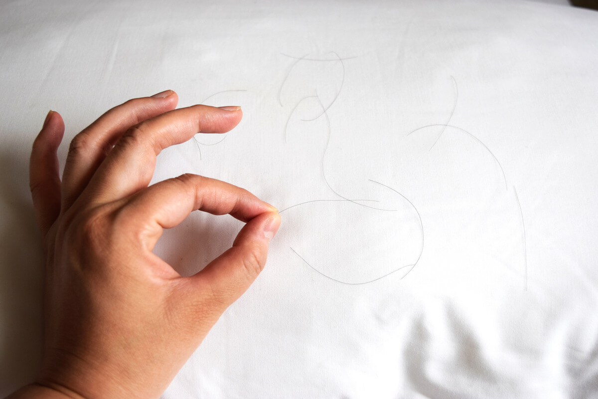 細い抜け毛をセルフチェックする時に確かめたい場所