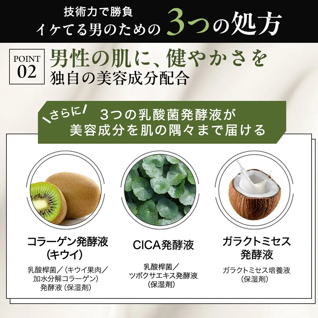 技術力で勝負、イケてる男のための3つの処方 POINT2
