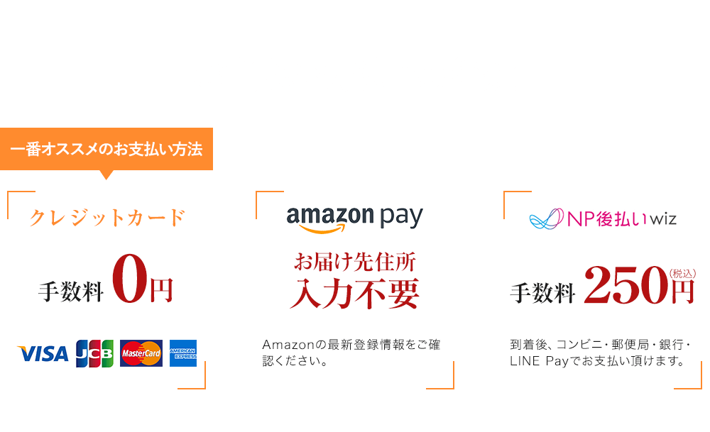 配送方法に関するお知らせ